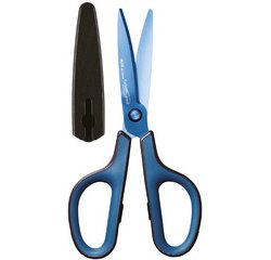Plus FitCut Curve PREMIUM ciseaux, 17,5 cm, lames en titane, brun, sous blister