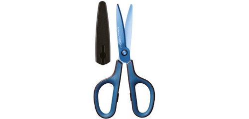 Ciseaux droitiers bouts arrondis Plus Japan Fitcut Curve Titanium 17,5 cm