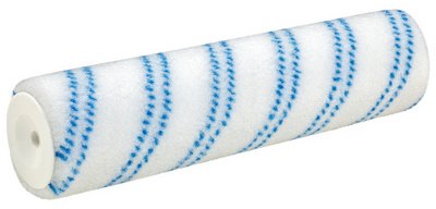 TEXTOMID large surface roller, 250 mm, white/blue