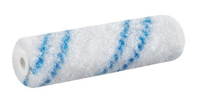 Rouleau petites surfaces TEXTOMID, 100 mm, blanc/bleu