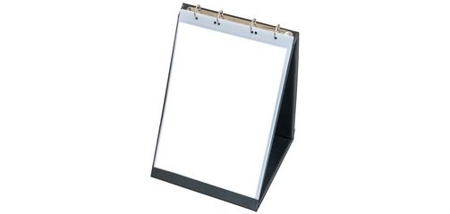 Chevalet de table, A4 portrait, noir