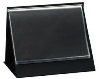 Chevalet de table, A4 paysage, noir