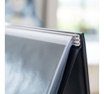 Chevalet de table, A4 portrait, noir