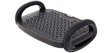 Repose-pieds Footness SWING, noir