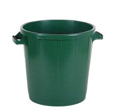 Poubelle, 75 litres, vert