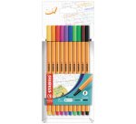 Feutre à pointe fine point 88, étui carton de 10