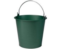 Emmer, 16 liter, plastic, groen