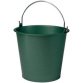 Seau, 10 litres, plastique, vert