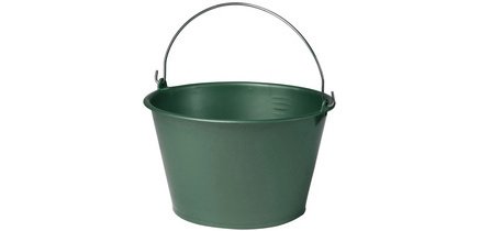 Bucket, 15.5 liters, plastic