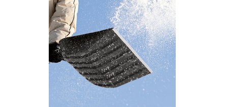 Pelle à neige avec manche en aluminium, largeur: 400 mm