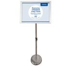 Porte-affiche sur pied ECONOMY + cadre, A4