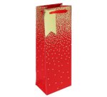 Sac de Noël pour bouteille 'Pluie d'étoile'