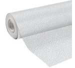 Film fleur.imp.35µ, rl 50x0,7m pois - Transparent