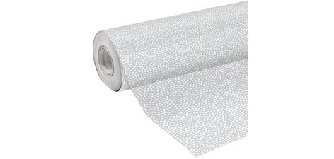 Film pour emballage cadeau 'Pois blancs'