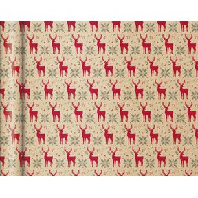 Kraft 70g Tiny rolls 5x0,35m Renne rouge - Kraft