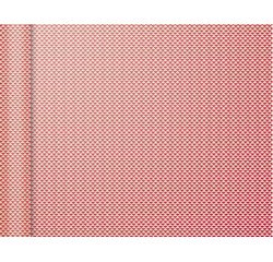 Papier 80g, Tiny Rolls 5x0,35m, Carrés - Rouge