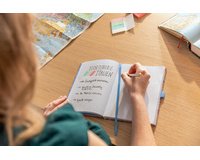 Carnet de notes Jolie Pure 'Feathers', A5, ligné