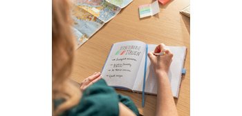 Carnet de notes Jolie Pure 'Feathers', A5, ligné