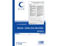 Manifold 'Carnets de recus - dons aux oeuvres', A5