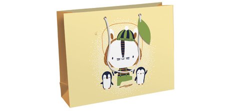Sac cadeau 'Les Copains', shopping