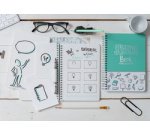 Carnet de notes à spirale Jolie 'SKETCH Book', A5