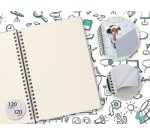 Carnet de notes à spirale Jolie 'SKETCH Book', A5