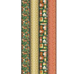Excellia 80g, Sweet Christmas 2x0,70m, en carton prés. de 30rlx - Assortiment