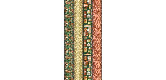 Excellia 80g, Sweet Christmas 2x0,70m, en carton prés. de 30rlx - Assortiment