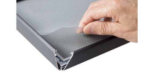 Film antireflet pour cadre porte-affiche, A0, 0,7 mm