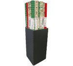 Kraft brut 70g Esprit de Noël 2x0,70m, en carton prés. de 30rlx - Assortiment