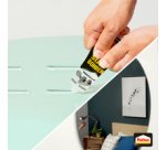 Colle forte 'Coller au lieu de percer' TRANSPARENT