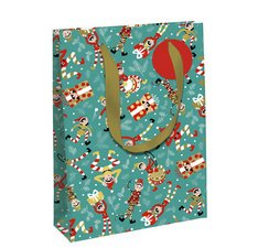 Sac cadeau de Noël 'Lutins', large