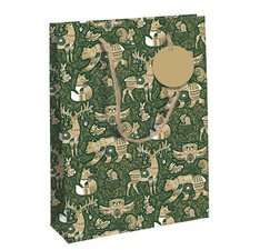 Sac cadeau de Noël 'Forest', large