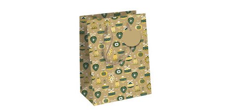 Sac cadeau de Noël 'Forest', moyen