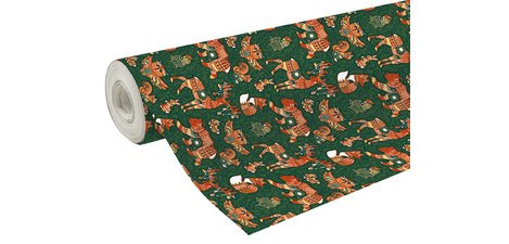 Geschenkpapier Kerstmis 'Bos'