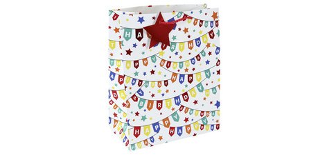 Sac cadeau 'Happy Birthday', moyen