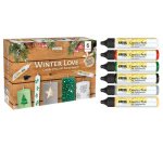 Candle Pen 'Winter Love', set de 6
