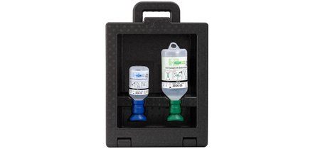 LEINA Station de rinçage oculaire IBOX, 1x 500/1x 200 ml