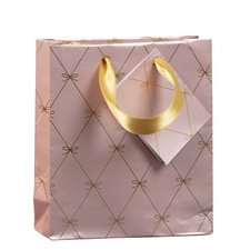 Gift bag "Primerose" 12 x 4.5 x 13.5 cm - Pink