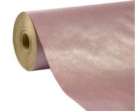 Papier cadeau 'Uni', sur rouleau, rose