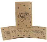 Pochette cadeau de Noël 'Merry Christmas', 100x160 mm