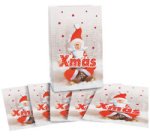 Pochette cadeau de Noël 'X-mas', (L)100 x (H)160 mm