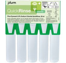 LEINA Oogspoelampul QuickRinse, 5 x 20 ml