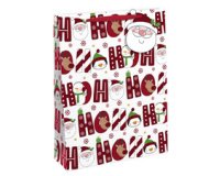 Cadeauzak kerst 'Hohoho II', groot