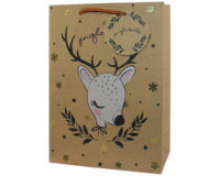 Sac cadeau de Noël 'Cerf', moyen