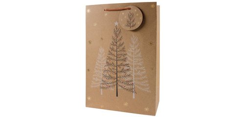 Sac cadeau de Noël 'Sapin', grand