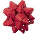 Rosette pour paquet cadeau, 80 mm, assorti