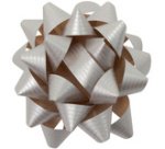 Rosette pour paquet cadeau, 80 mm, assorti