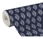 Papier 80g, Tiny 50x0,35m, Eventail bleu - Bleu