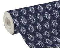 Papier cadeau de Noël 'Éventails'